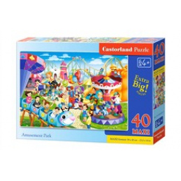 CASTORLAND puzzle 40 MAXI kosov - Zabaviščni park