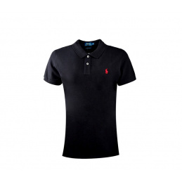 Ralph Lauren SKINNY-FIT Črna Small Pony Rdeča