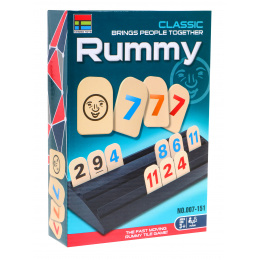 Logična številčna igra Rummy za otroke odrasle Družinska zabava + učenje matematike