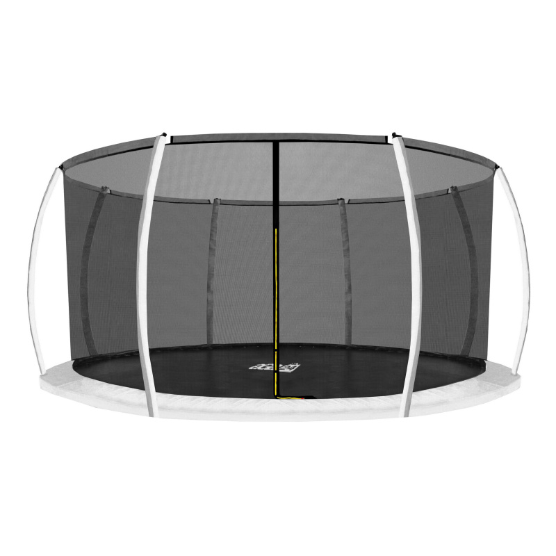 Aga Notranja zaščitna mreža 366 cm za 8 palic Črna (krog)