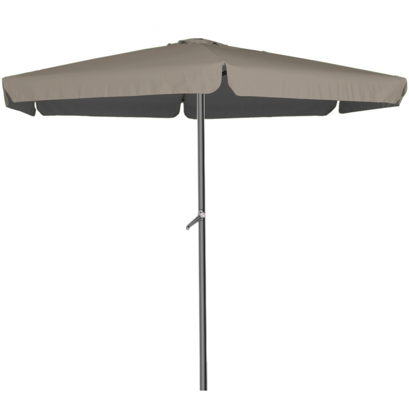 Linder Exclusiv Vrtni senčnik 300 cm Sivo-rjav