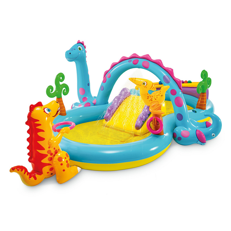 Intex Igralni center 302x229x112 cm Dinoland 57135NP