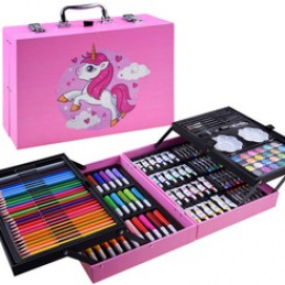 Umetniški komplet barv v kovčku 147 kosov AP0002