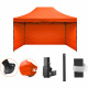 Aga Škarjasti paviljon PARTY 3x4,5m Oranžna