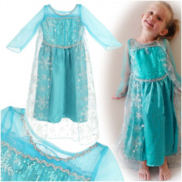 Aga Karnevalski kostum Elsa Frozen Ledeno kraljestvo 120cm