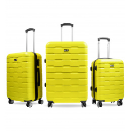 Aga Travel Komplet potovalnih kovčkov MR4658 Rumena