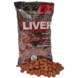 Starbaits Potopne Boilije Red Liver 14mm 1kg