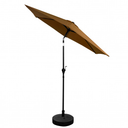 Aga Nagibni vrtni senčnik 250 cm Rjav