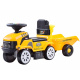 TRAKTOR Poganjalec s prikolico ZA3746 - Rumena