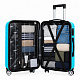 Aga Travel Komplet potovalnih kovčkov MR4651 Svetlo modra