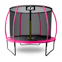 Aga SPORT EXCLUSIVE Trampolin 180 cm Roza + zaščitna mreža