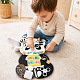 Aga4Kids Montessori lesena tabla Panda
