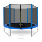 Aga SPORT PRO Trampolin 305 cm Modra + zaščitna mreža + lestev