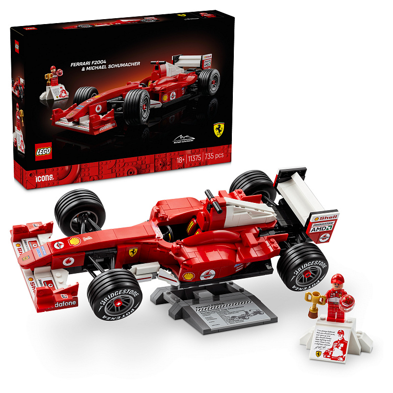 LEGO® Icons Ferrari F2004 in Michael Schumacher 11375