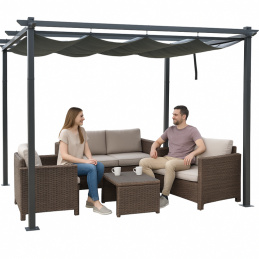 Pergola s streho 3 x 4 m