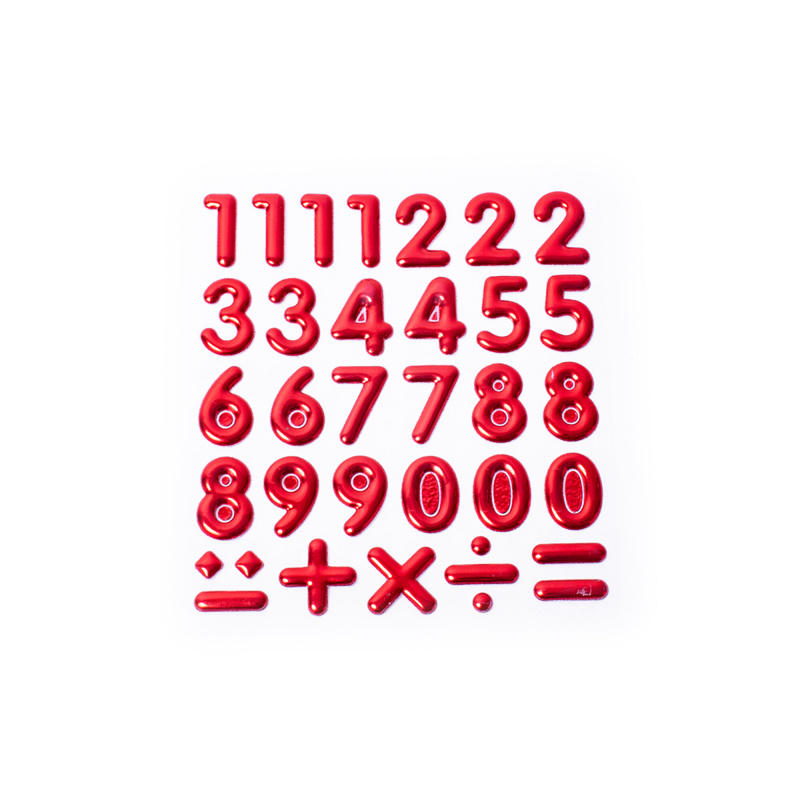 Aga4Kids Samolepilne številke DS8109CC