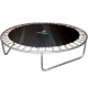 Aga SPORT TOP Trampolin 305 cm Temno zelena + zaščitna mreža