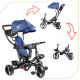 Aga Otroški tricikel TRIKE FIX LITE Modra