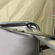 Aga Zložljiva kamping miza 120x60x54/60/70 cm Siva