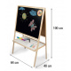 Aga4Kids Otroška tabla 2v1 MBUSY 100 cm