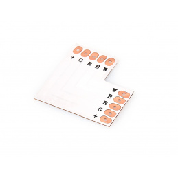 Kotna spojka za LED trakove 5050 RGBW 12mm