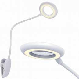 LED namizna svetilka s sponko