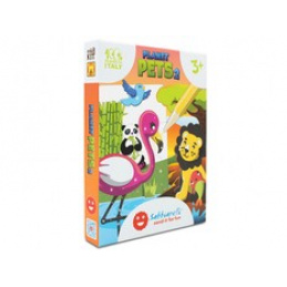 SABBIARELLI Peščene pobarvanke Planet Pets 3+