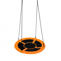 Aga Viseči gugalni obroč 90 cm Oranžna