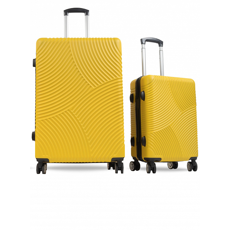 Aga Travel Komplet potovalnih kovčkov Rumena, vel. L + S, 6CZ016 - II. KAKOVOST