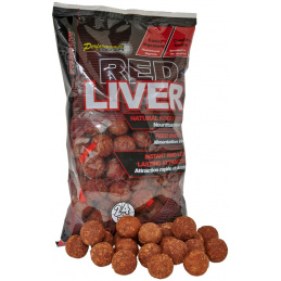 Starbaits Potopne Boilije Red Liver 24mm 1kg