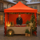 Aga Škarjasti paviljon PARTY 2x2m Oranžna