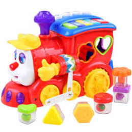 Interaktivna lokomotiva z barvnimi bloki ZA0104