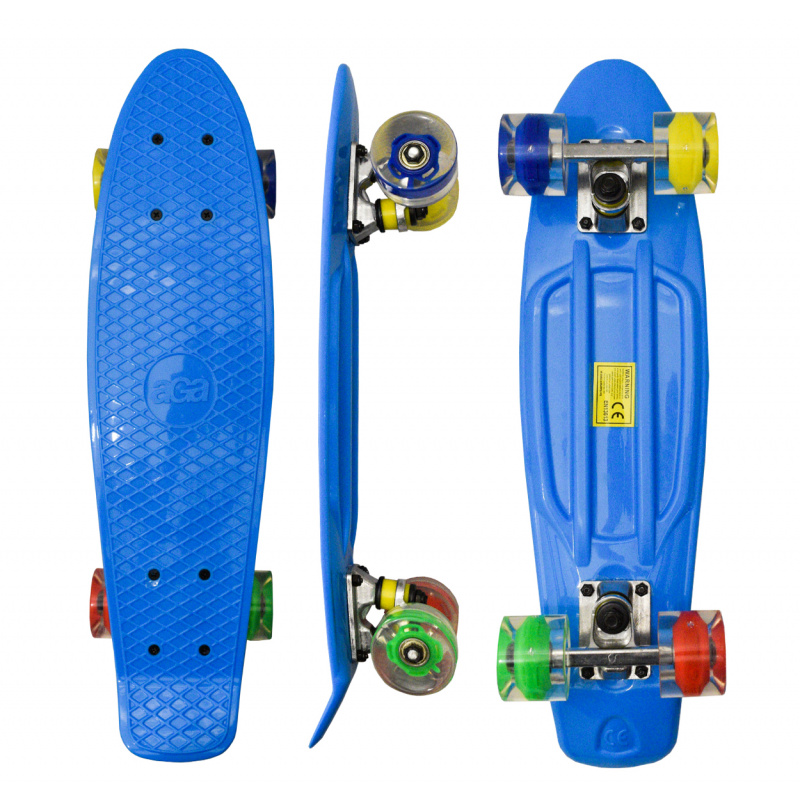 Aga4Kids Pennyboard z LED svetlečimi kolesi MR6019