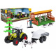 Kmetijski set s traktorjem