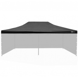Aga Streha za prodajni kiosk 3x6m Črna