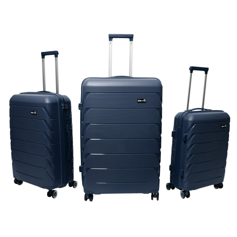 Aga Travel Komplet potovalnih kovčkov MR4675 Temno modra