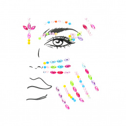 Aga4Kids Samolepilni kamni DS8113AZ