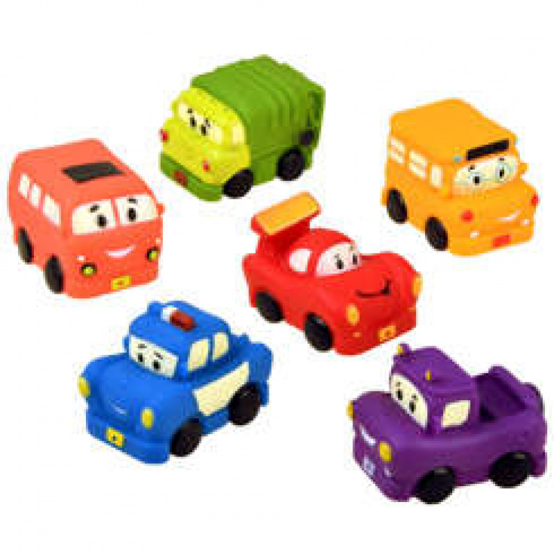 Gumijasti avtomobilčki 6 kosov ZA2845