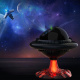 Aga Zvezdni projektor UFO z daljinskim upravljalnikom