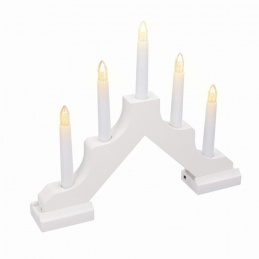 Božični svečnik 5 LED - časovnik