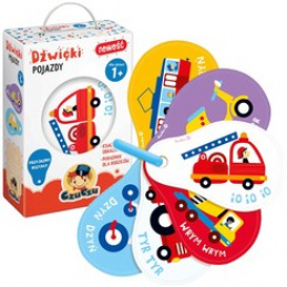 CzuCzu Zvoki Vozila slikovna knjiga ZA4086