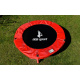 Aga Otroška trampolina 116 cm Rdeča/Rumena