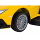 Otroški voziček Lamborghini Aventador SV rumen