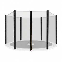 Aga Zaščitna mreža 305 cm za 6 palic Črna mreža / Črna