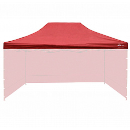 Aga Streha za prodajni kiosk 3x4,5m Rdeča