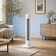Aga Stolpni ventilator 80 cm Beli