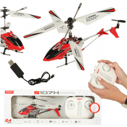 RC helikopter SYMA S107H 2,4GHz RTF rdeča 2DZ041