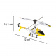 Syma RC helikopter SYMA S107H 2,4GHz RTF rumena