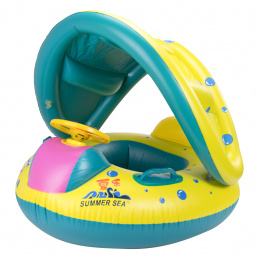 Aga Napihljiv čoln s streho 65x73cm