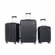 Aga Travel Komplet potovalnih kovčkov MR4652 Črna